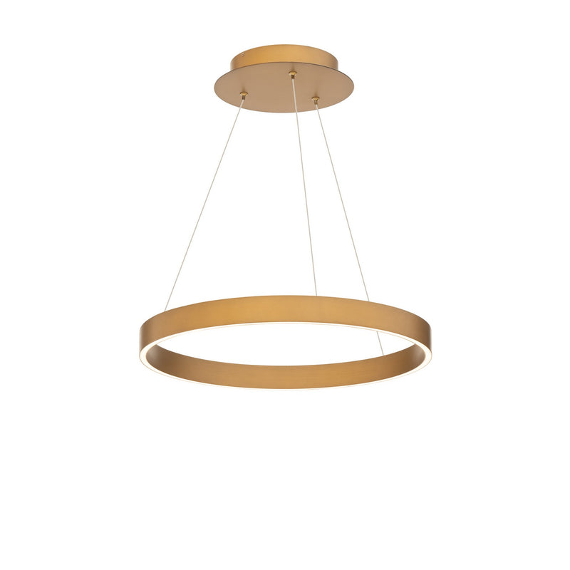 W.A.C. Lighting PD-81118-AB LED Pendant, Aged Brass