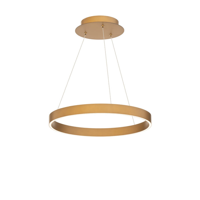 W.A.C. Lighting PD-81118-AB LED Pendant, Aged Brass