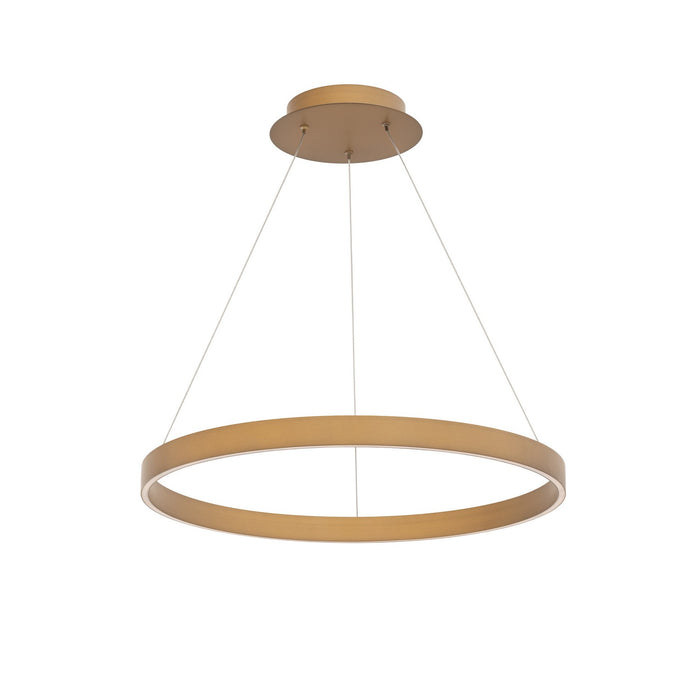 W.A.C. Lighting PD-81124-AB LED Pendant, Aged Brass