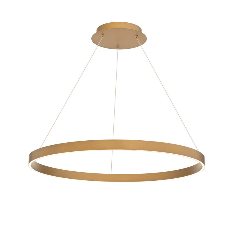 W.A.C. Lighting PD-81131-AB LED Pendant, Aged Brass