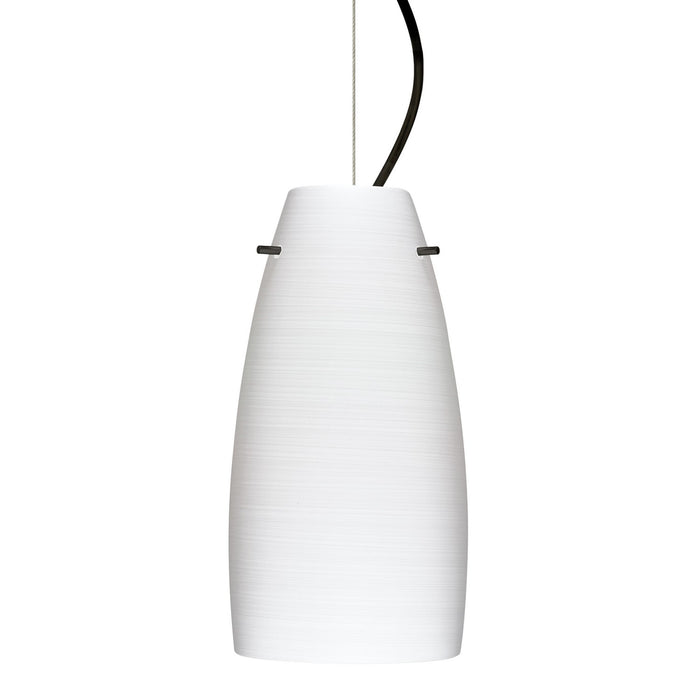 Besa 1KX-1512KR-LED-BK LED Pendant, Black