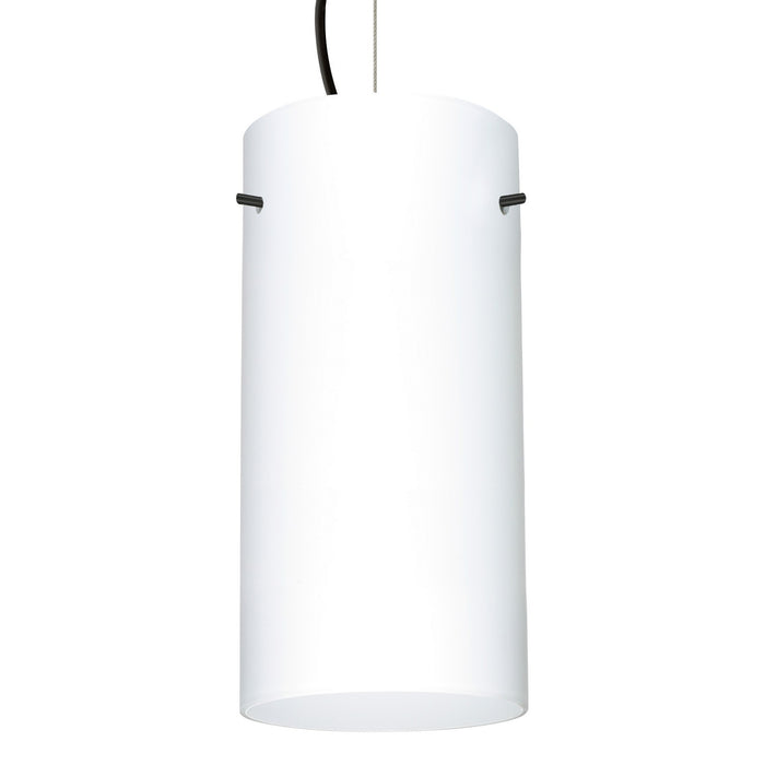 Besa 1KX-412007-LED-BK LED Pendant, Black
