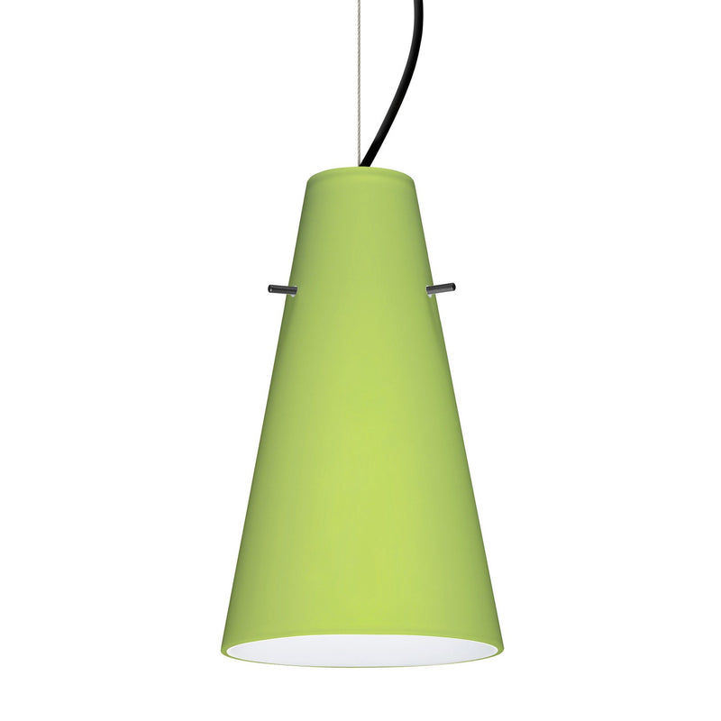 Besa 1KX-412435-LED-BK LED Pendant, Black