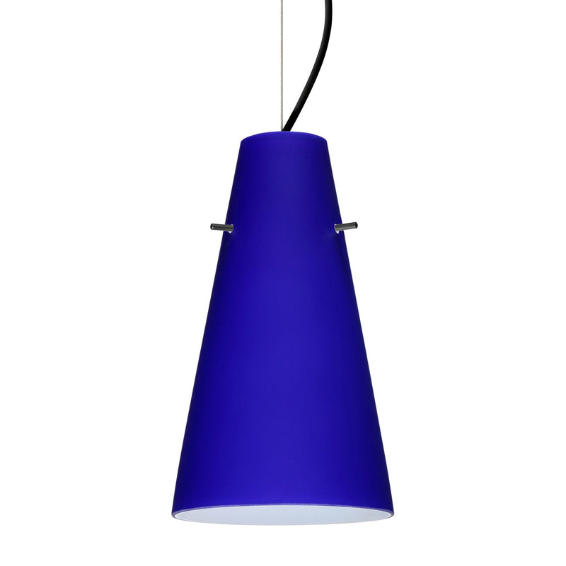 Besa 1KX-4124CM-LED-BK LED Pendant, Black