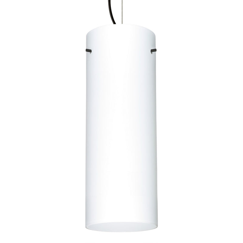 Besa 1KX-412807-BK One Light Pendant, Black