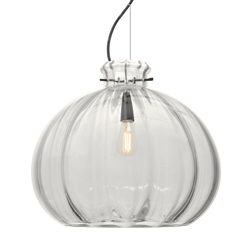 Besa 1KX-464588-EDIL-BK LED Pendant, Black