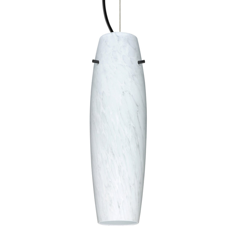 Besa 1KX-489719-LED-BK LED Pendant, Black