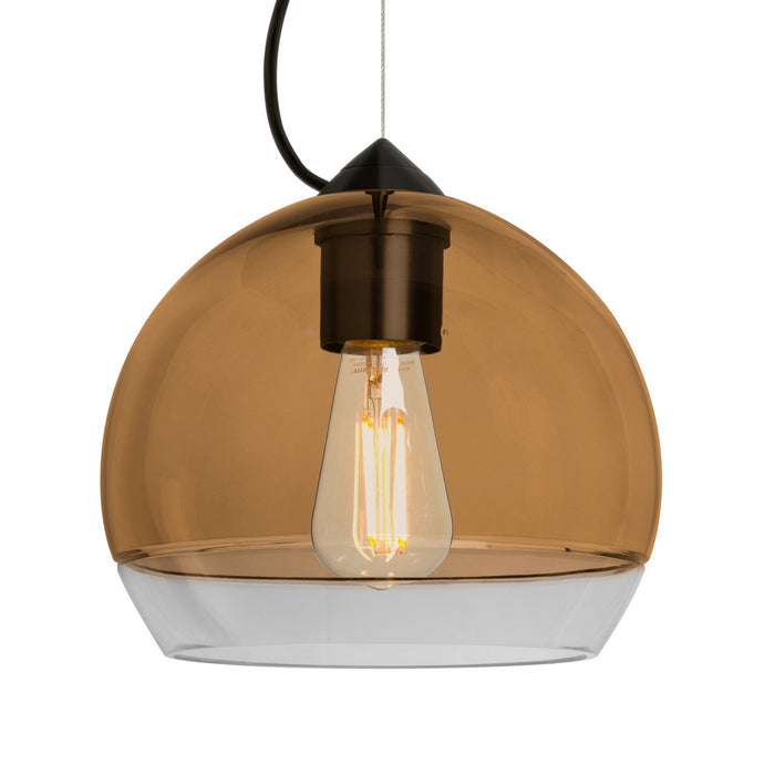Besa 1KX-ALLY8AM-EDIL-BK LED Pendant, Black