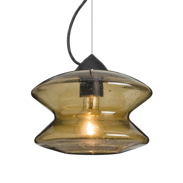 Besa 1KX-ZENLT-EDIL-BK LED Pendant, Black