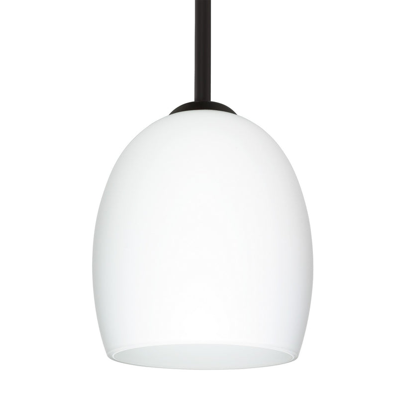 Besa 1TT-169707-BK One Light Pendant, Black