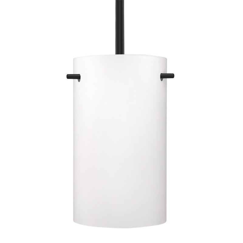 Besa 1TT-400507-BK One Light Pendant, Black