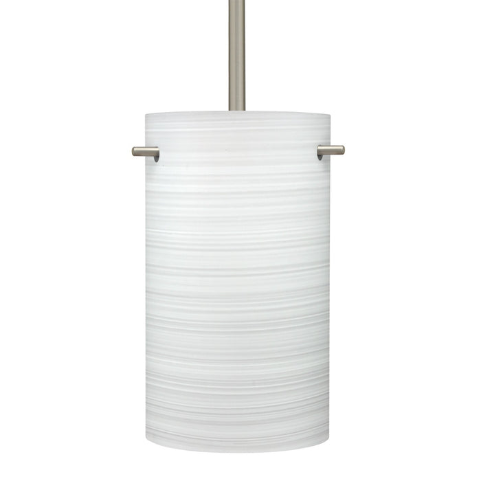 Besa 1TT-4005KR-SN One Light Pendant, Black