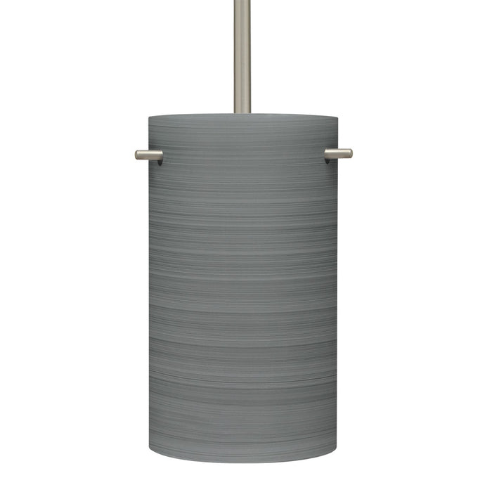 Besa 1TT-4005TN-SN One Light Pendant, Black