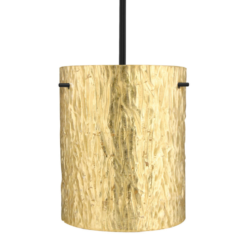 Besa 1TT-4006GS-BK One Light Pendant, Black