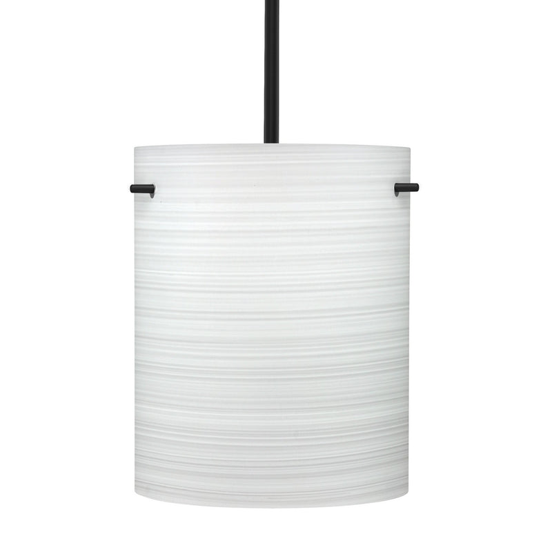 Besa 1TT-4006KR-BK One Light Pendant, Black