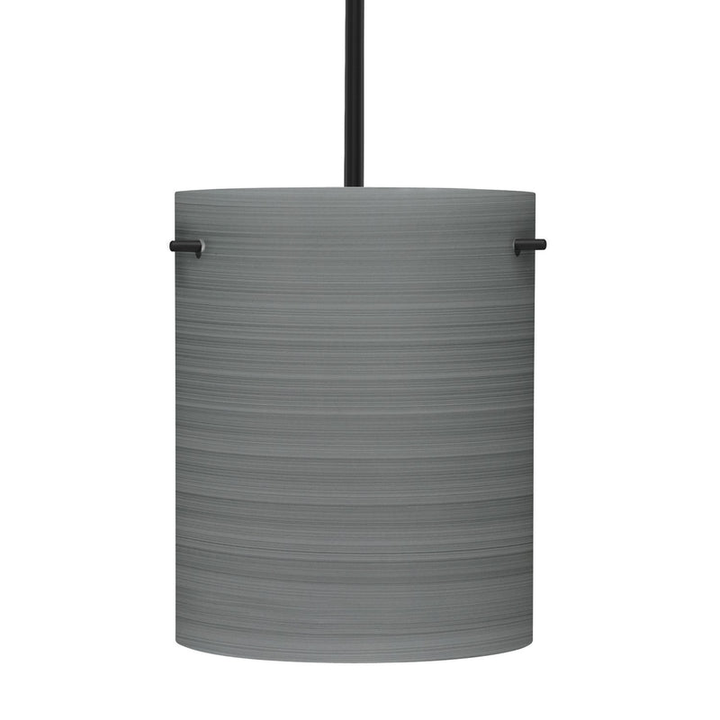 Besa 1TT-4006TN-BK One Light Pendant, Black