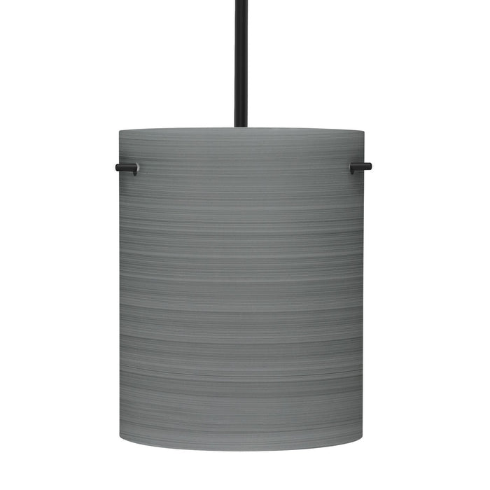 Besa 1TT-4006TN-BK One Light Pendant, Black