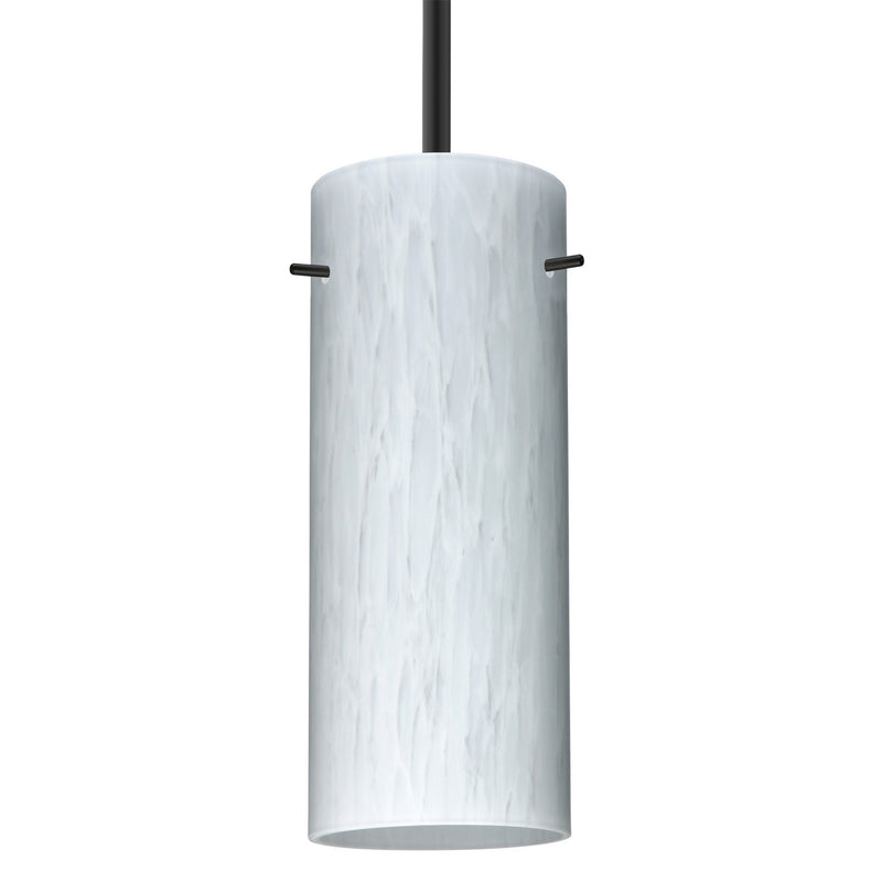 Besa 1TT-412319-BK One Light Pendant, Black