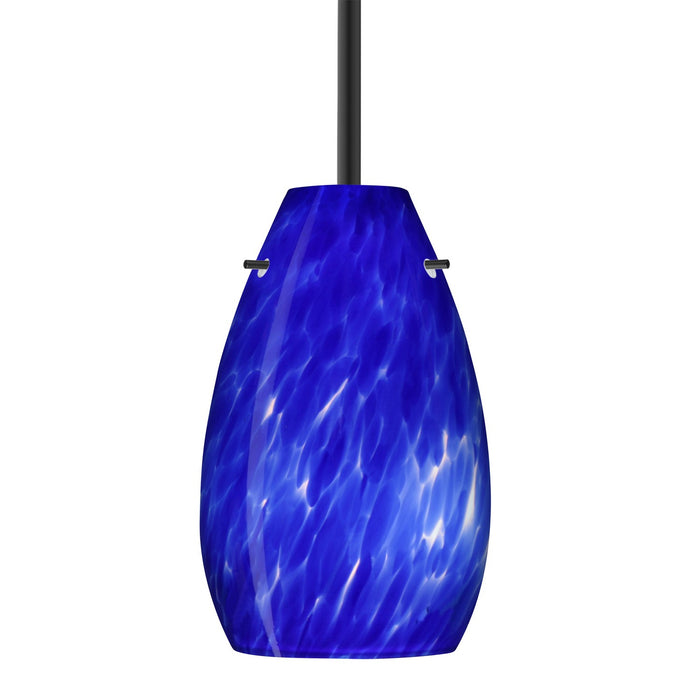Besa 1TT-412686-BK One Light Pendant, Black