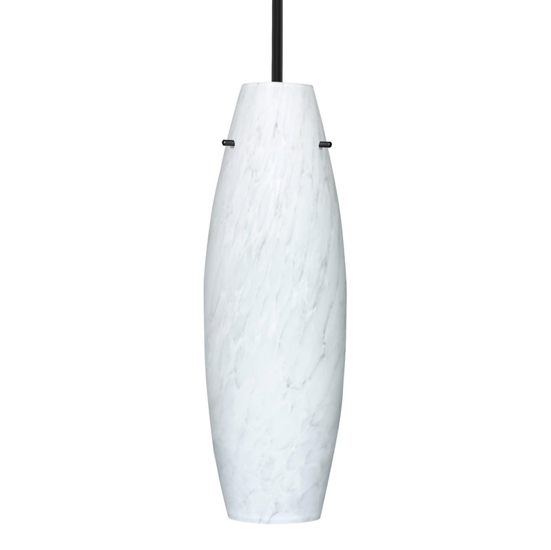 Besa 1TT-412719-BK One Light Pendant, Black