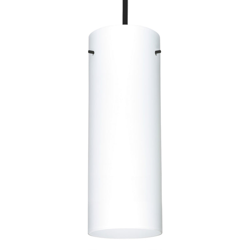 Besa 1TT-412807-BK One Light Pendant, Black