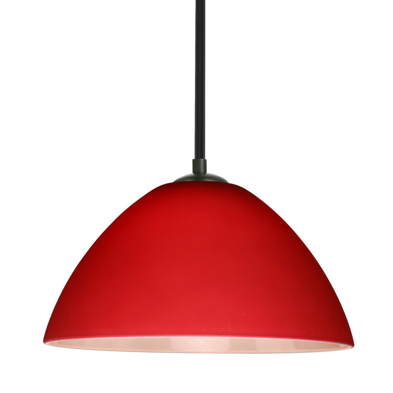 Besa 1TT-420131-BK One Light Pendant, Black
