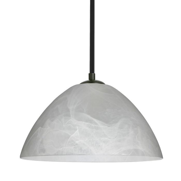 Besa 1TT-420152-BK One Light Pendant, Black