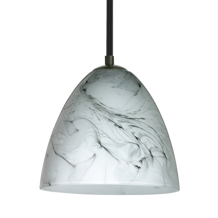 Besa 1TT-4470MG-LED-BK LED Pendant, Black