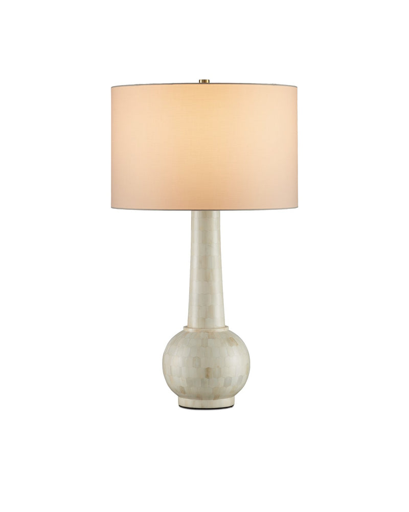Currey and Company 6000-0988 One Light Table Lamp, Natural Bone
