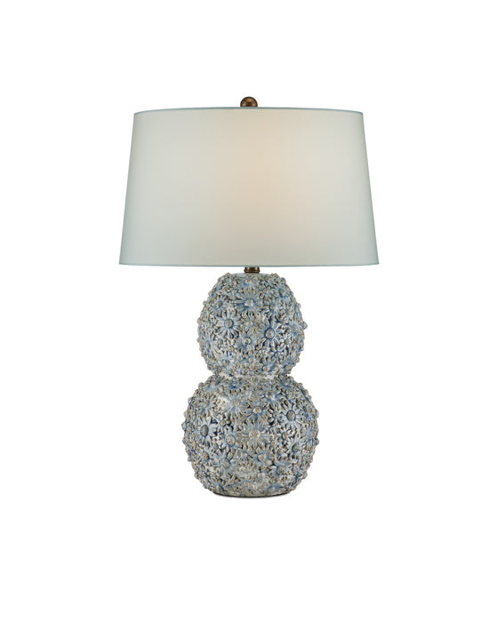 Currey and Company 6000-0993 One Light Table Lamp, Cloud Blue
