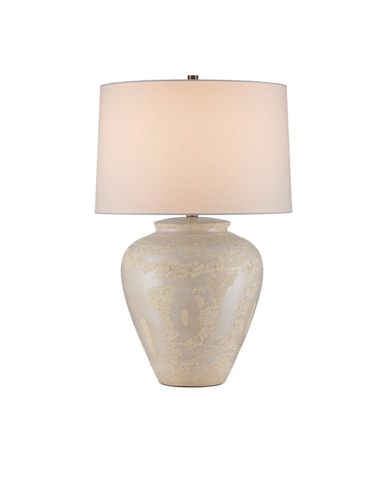 Currey and Company 6000-0999 One Light Table Lamp, Ivory