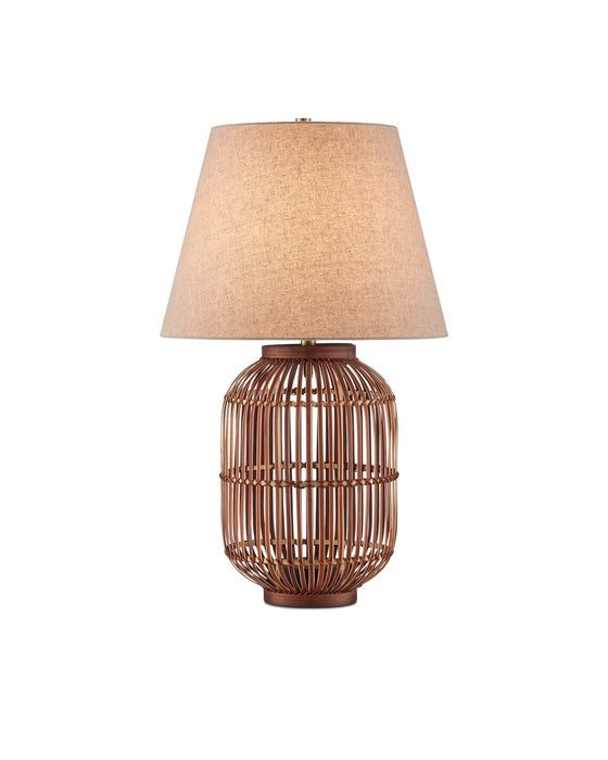 Currey and Company 6000-1006 One Light Table Lamp, Natural