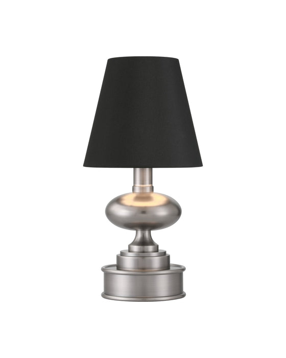Currey and Company 6700-0002 One Light Table Lamp, Brushed Nickel