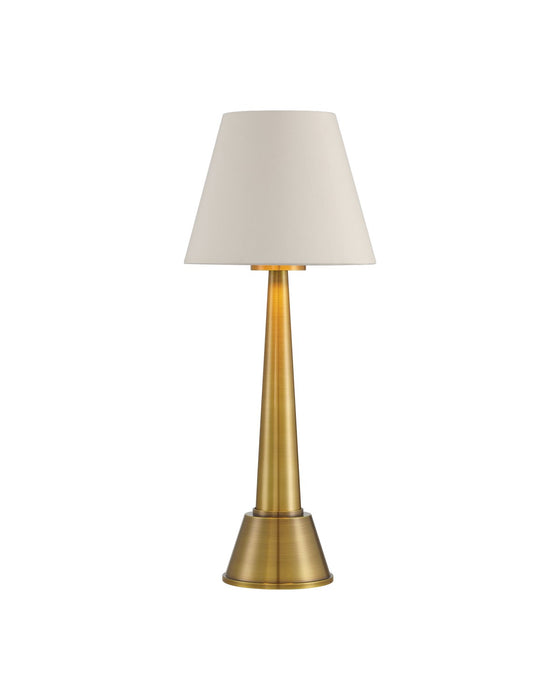 Currey and Company 6700-0003 One Light Table Lamp, Brass