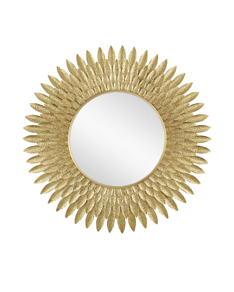 Currey and Company 1000-0160 Mirror, Brass