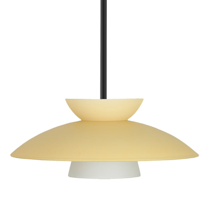 Besa 1TT-451397-LED-BK LED Pendant, Black