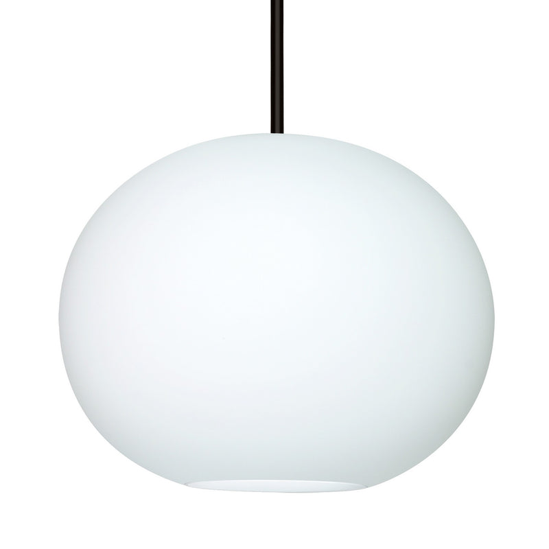 Besa 1TT-477507-LED-BK LED Pendant, Black