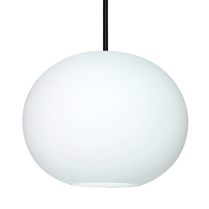 Besa 1TT-477507-LED-BK LED Pendant, Black
