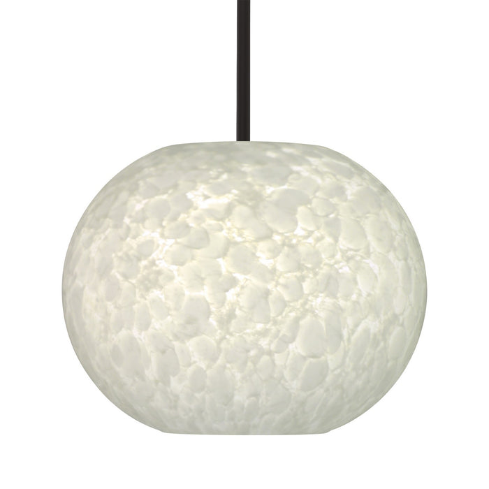 Besa 1TT-477619-BK One Light Pendant, Black