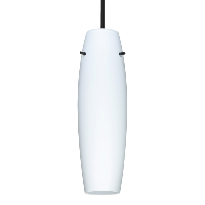 Besa 1TT-489707-BK One Light Pendant, Black