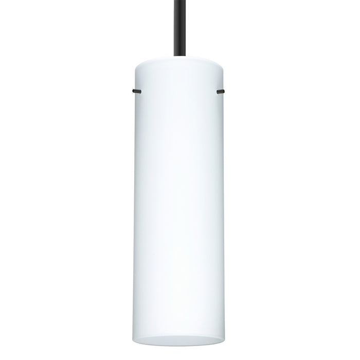 Besa 1TT-493007-BK One Light Pendant, Black