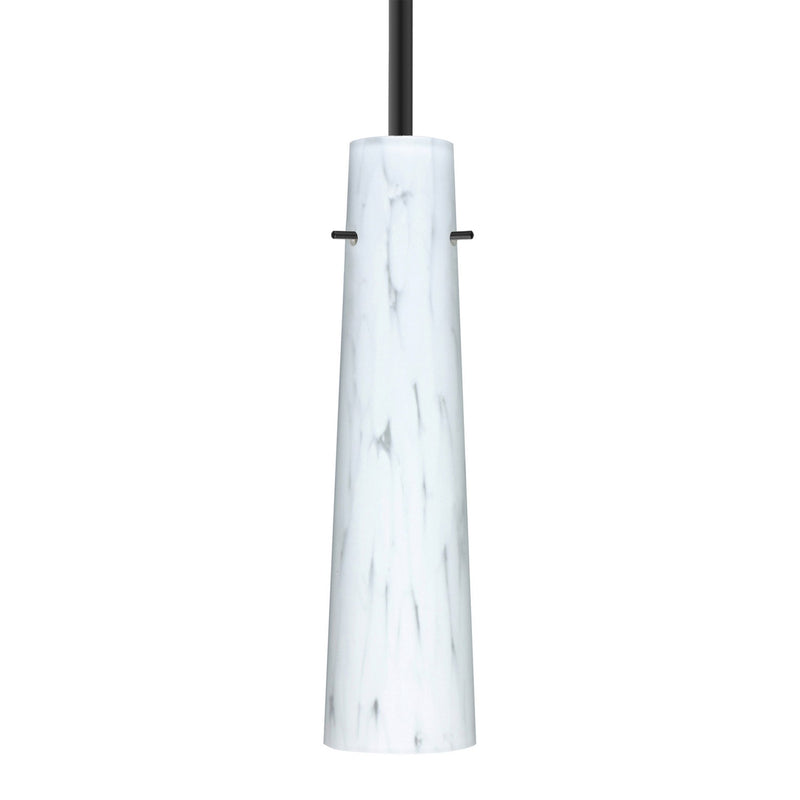 Besa 1TT-567419-BK One Light Pendant, Black