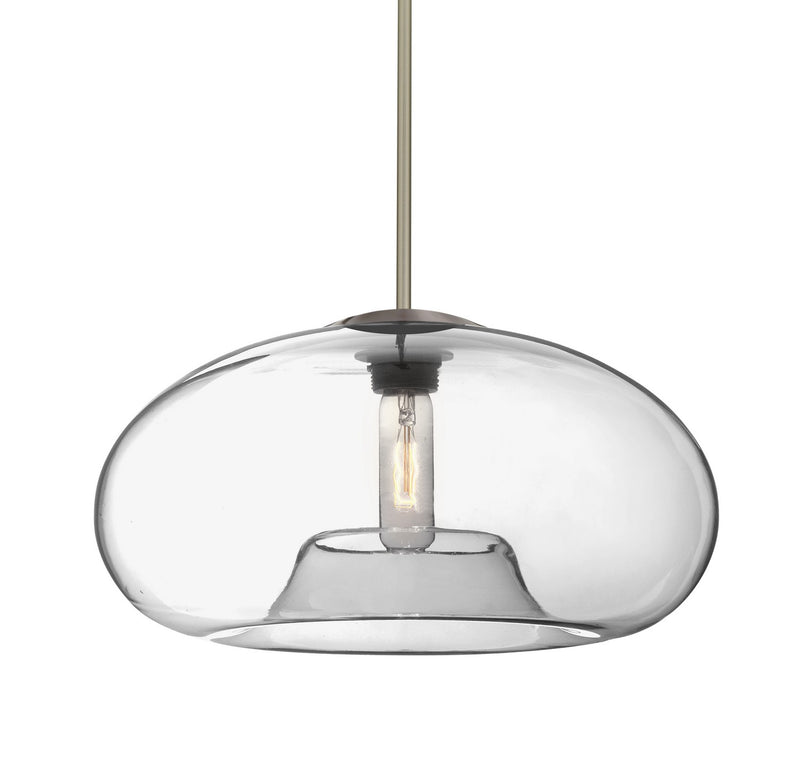 Besa 1TT-BANA15CL-EDIL-SN LED Pendant, Satin Nickel