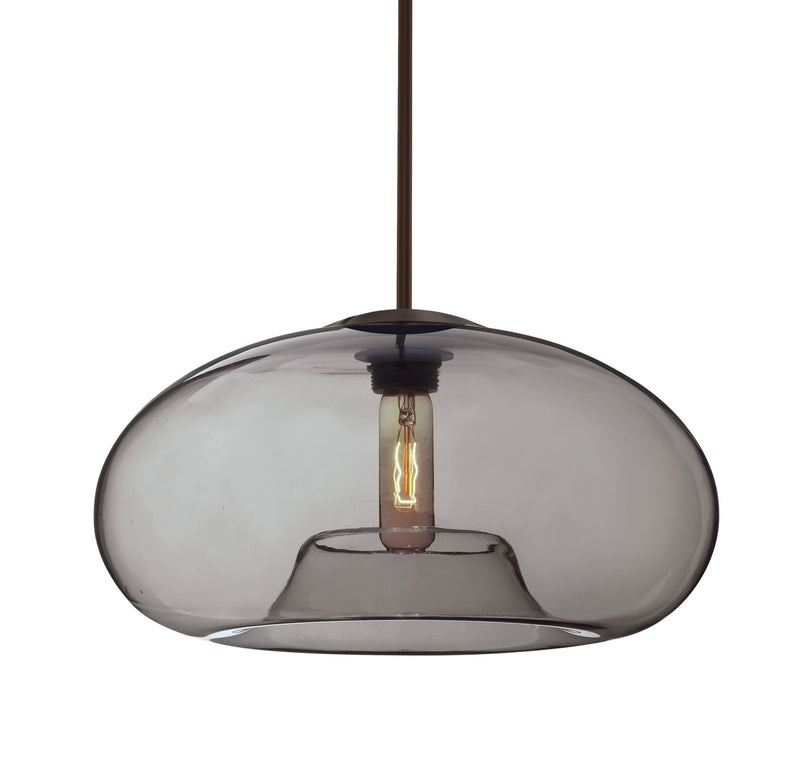 Besa 1TT-BANA15SM-BR One Light Pendant, Bronze