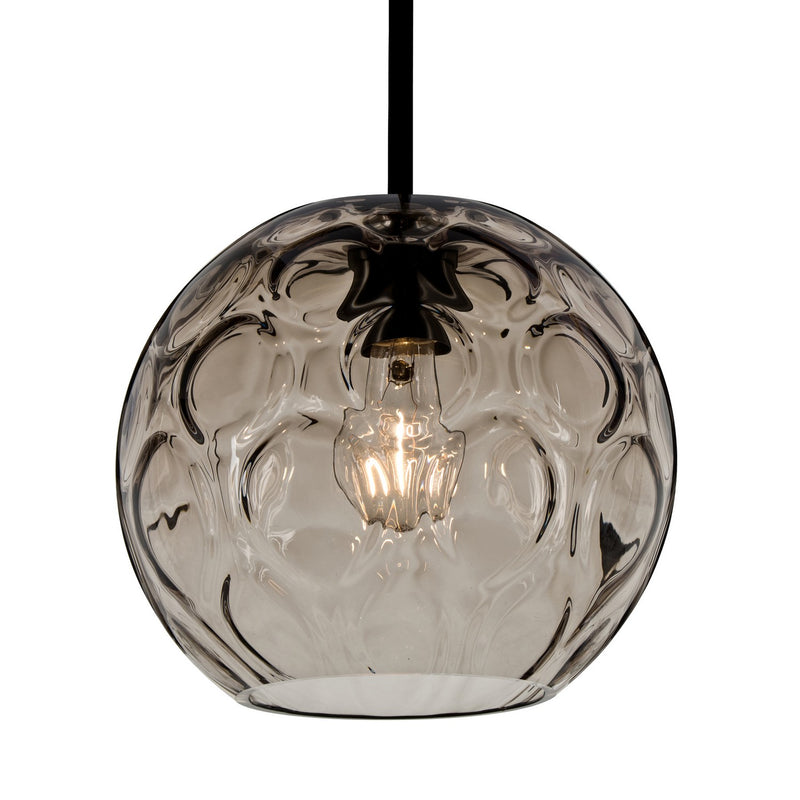 Besa 1TT-BOMYSM-BK One Light Pendant, Black