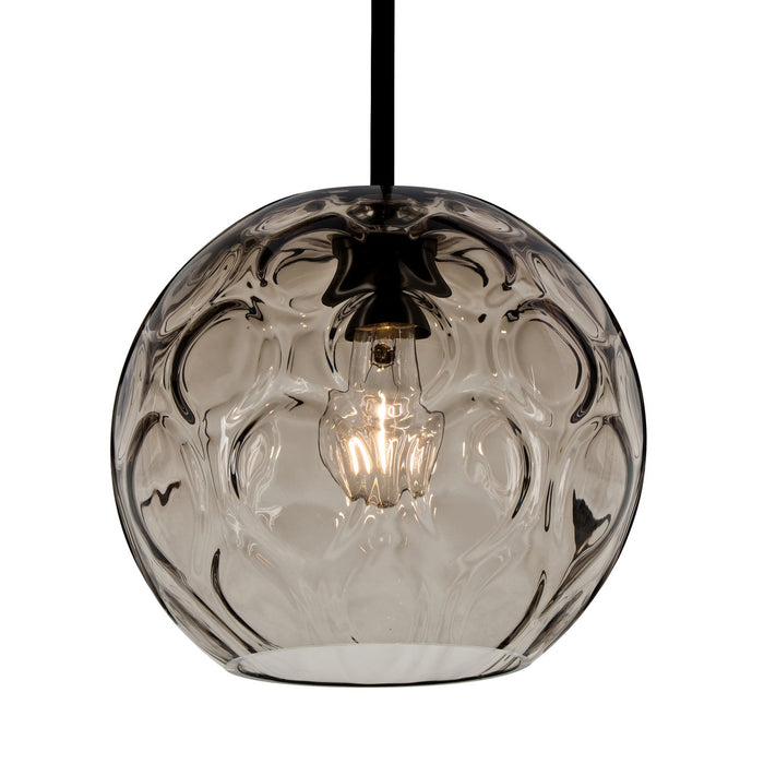 Besa 1TT-BOMYSM-BK One Light Pendant, Black