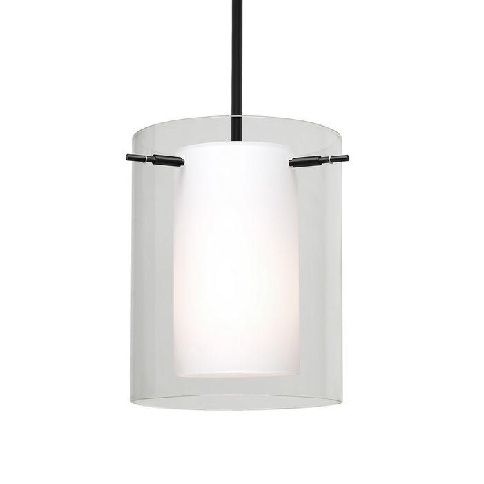 Besa 1TT-C00607-LED-BK LED Pendant, Black