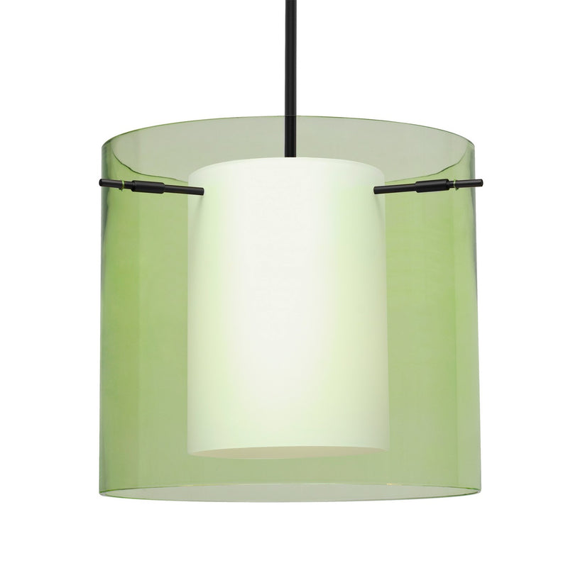 Besa 1TT-L18407-LED-BK LED Pendant, Black