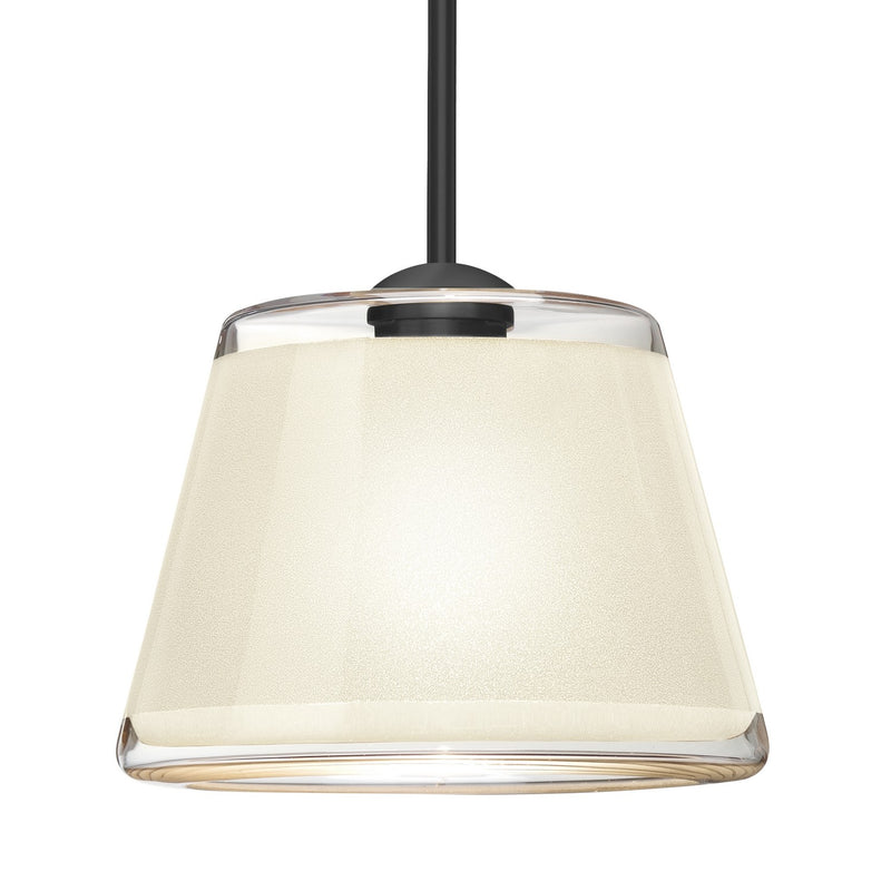 Besa 1TT-PIC9WH-LED-BK LED Pendant, Black
