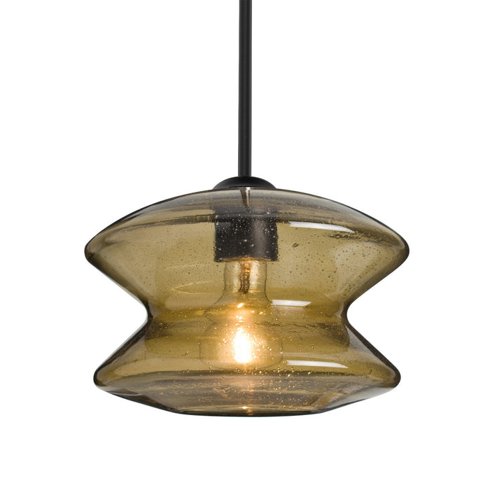 Besa 1TT-ZENLT-BK One Light Pendant, Black